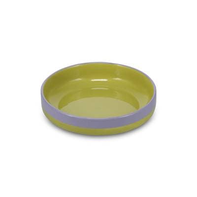 Collection Duo Bol 21x5cm vert/violet Duo, 1 pièce