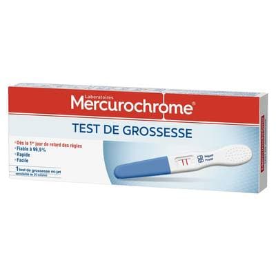 Mercurochrome Test de grossesse, 1  pièce