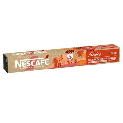 Nescafé Farmers Origins  Café capsule nespresso Andes lungo, 10 capsules