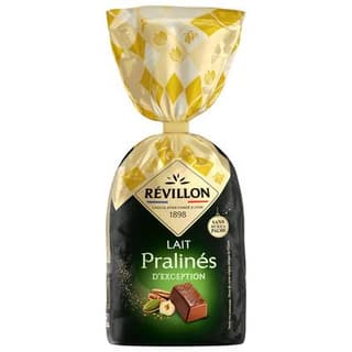 Révillon Papillotes Exception praline au chocolat au lait, 340g