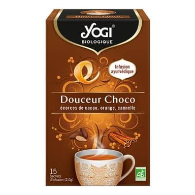 Yogi Infusion Douceur Choco Bio - 15 sachets, 30g