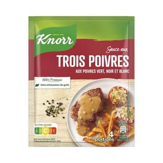 Knorr Sauce aux trois poivres déshydratée, 32g