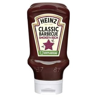 Heinz Sauce Barbecue en flacon souple Squeeze Top Down, 260g