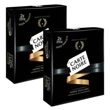 Carte Noire Café moulu, Lot de 2 - 2x250g