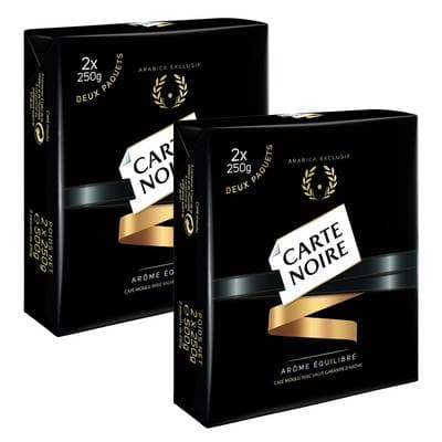 Carte Noire Café moulu, Lot de 2 - 2x250g