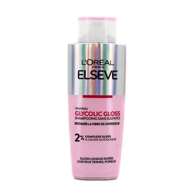 Elsève Shampooing Sans Sulfates Glycolic Gloss, 200ml
