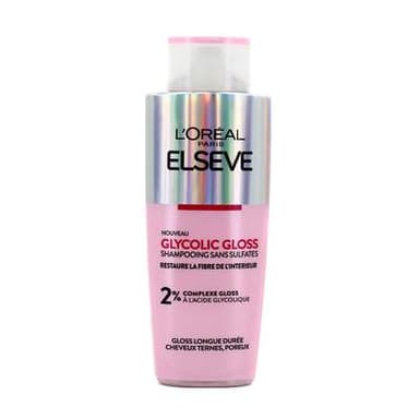 Elsève Shampooing Sans Sulfates Glycolic Gloss, 200ml