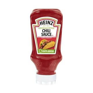 Heinz Sauce Mexican Style Chili en flacon souple Squeeze Top Down, 245g