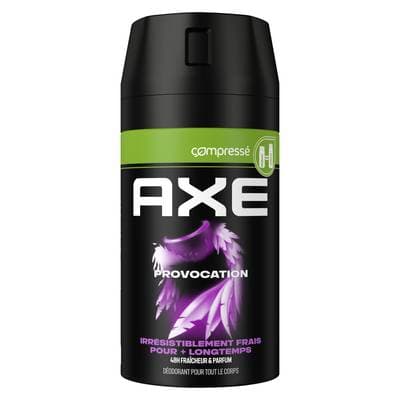 Axe Déodorant spray Homme compressé Provocation 48h Fresh, 100ml