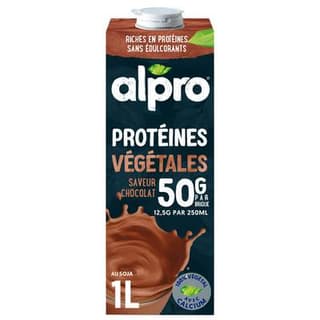 Alpro Boisson protéinée végétale chocolat, 1l