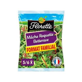Florette Trio Mâche, Roquette & Betterave, 5/6 parts - 175g