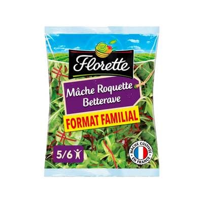 Florette Trio Mâche, Roquette & Betterave, 5/6 parts - 175g