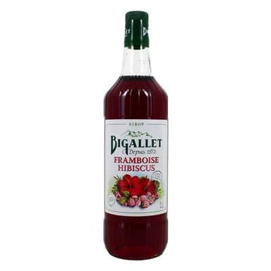 Bigallet Sirop framboise hibiscus, 1L