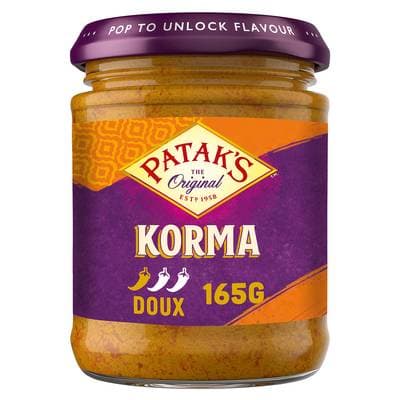 Patak's Original Pâte de Curry Korma, 165g