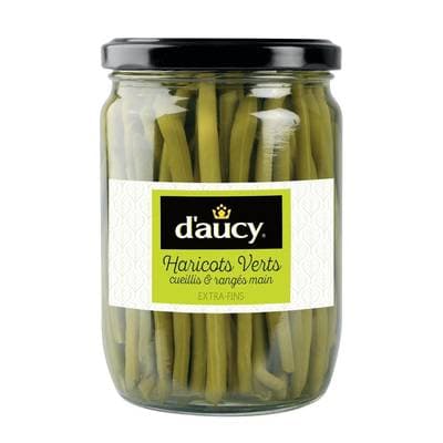 D'aucy Haricots verts Extra Fins, 280g