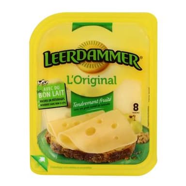 Leerdammer Leerdammer Tranches 200g, 8 tranches