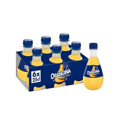 Orangina Boisson gazeuse à l'orange, 6x25cl