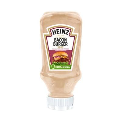 Heinz Sauce bacon burger en flacon souple Squeeze Top Down, 225g