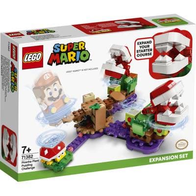 5702016913255 - LEGO® Super Mario - 71382- Ensemble d'extension Le défi de la Plante Piranha