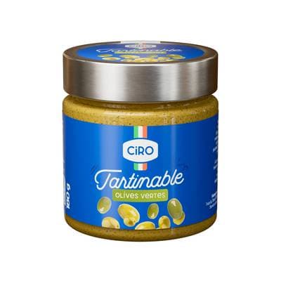 Ciro Tartinable Olives Vertes, 180g