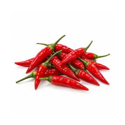 Piment oiseau rouge & vert, Barquette de 100g