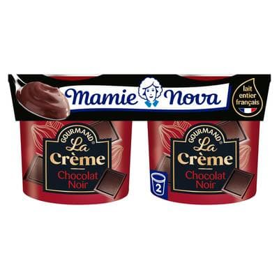 Mamie Nova Gourmand Chocolat Noir Intense, 2x150g