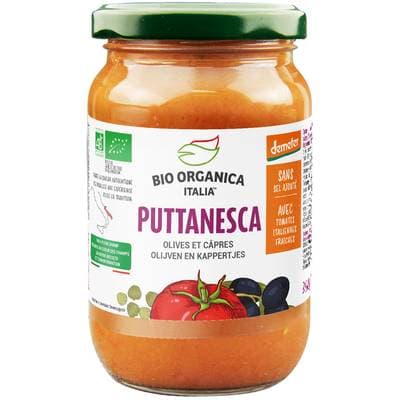 Bio Organica Italia Sauce tomate putanesca bio Demeter, 350g