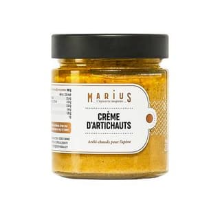 Marius, L'Épicerie Inspirée Crème d'Artichauts - Artichonade en bocal, 200g