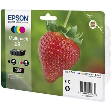 Epson Cartouches d'encre Multipack Fraise- T2986, 4   cartouches