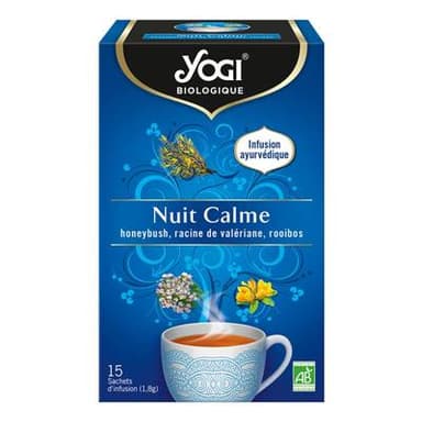Yogi Infusion Nuit Calme Bio - 15 sachets, 27g