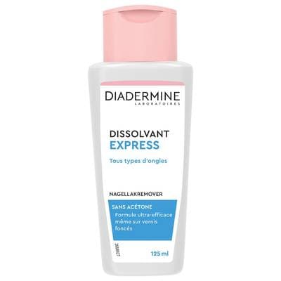 Diadermine Dissolvant pour les ongles express, 125ml