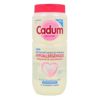 Cadum Gel lavant corps et cheveux hypoallergénique, 500ml