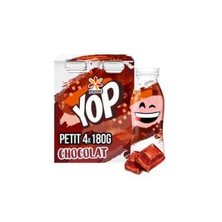 Yop Yaourt à boire chocolat, 4x180g