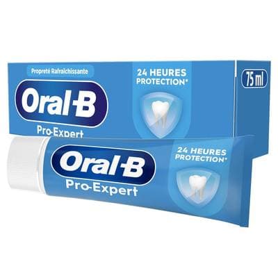 Oral B Dentifrice Pro-Expert Propreté Rafraîchissante, 75ml
