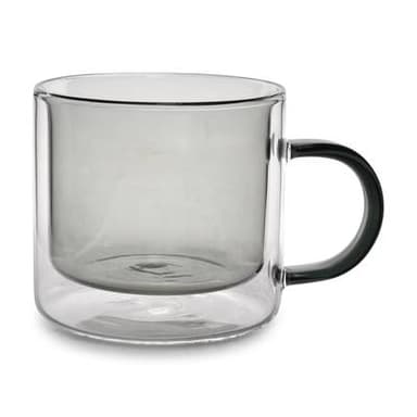 Liv Chope 27cl double paroi gris, 2 chopes
