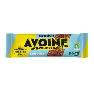 Evernat - Barres crousti avoine chocolat bio