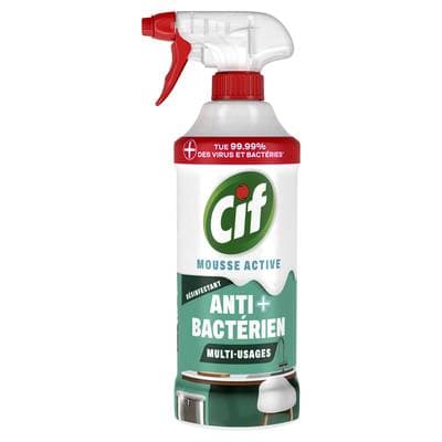 Cif Mousse Active Anti Bactérien Multi-Usages, 590ml