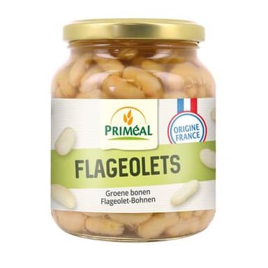 Priméal Flageolets bio origine France, 370ml