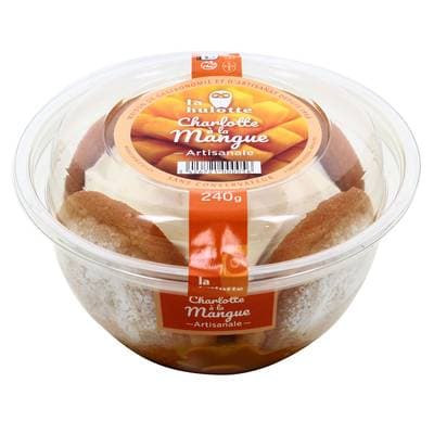 La manufacture des desserts Charlotte à la Mangue, 240g