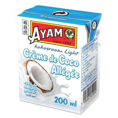 9556041610056 - Ayam - Crème de coco allégée -35% MG