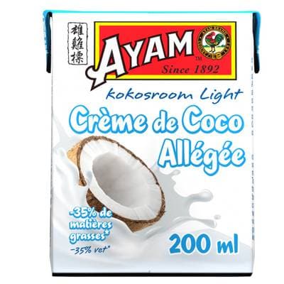 Ayam Crème de coco allégée -35% MG, 20cl