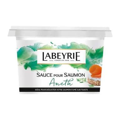 Labeyrie Sauce Aneth pour Saumon Fumé, 100g