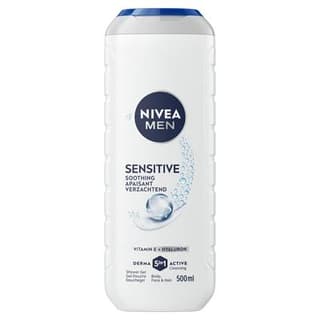 Nivea Men Gel douche 5en1 apaisant vitamine E et hyaluron, 500ml