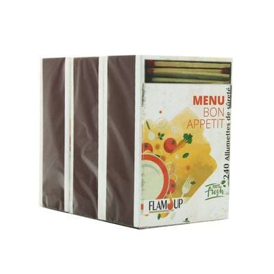 Flam Up Allumettes pour cuisine 5,5 cm, 720 allumettes