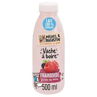 Michel et Augustin Yaourt à Boire Framboise, pointe de mûre, 500ml
