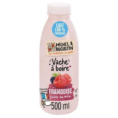 Michel et Augustin Yaourt à Boire Framboise, pointe de mûre, 500ml