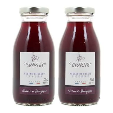 Nectars de Bourgogne Nectar de cassis de Bourgogne, Lot de 2x25cl