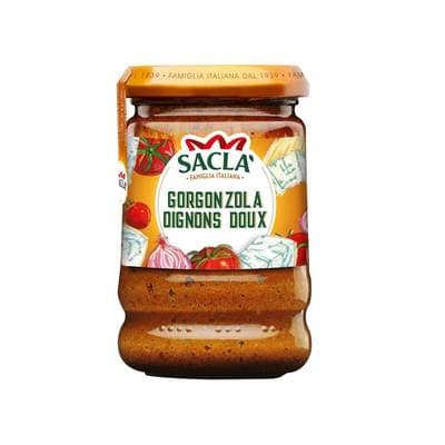 Sacla Sauce gorgonzola et oignons doux en bocal, 190g