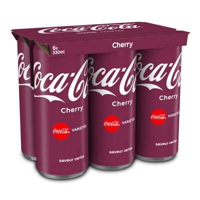 Coca-Cola Cherry Cerise, 6x33cl