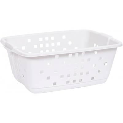 3086960244156 - Eda - Corbeille à linge Blanc cérusé